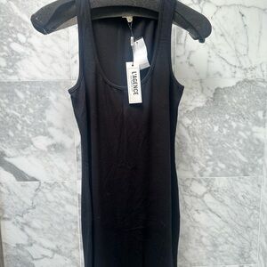 L'AGENCE Charcoal Ribbed Tank dress. Super soft, never worn